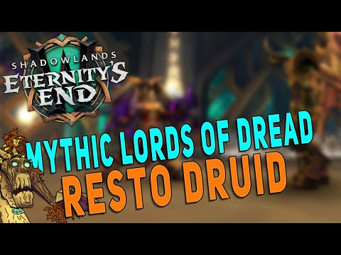 9.2 Resto Druid Raid Healing | Mythic Lords of Dread - Sepulcher of the First Ones | WoW