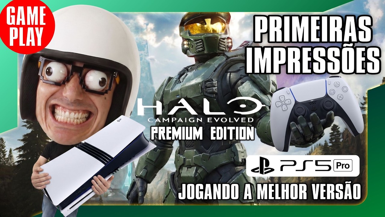 🎮🚨AO VIVO - Halo: Campaign Evolved - Premium Edition - PRIMEIRAS IMPRESSÕS NO PS5 PRO #haloevolved