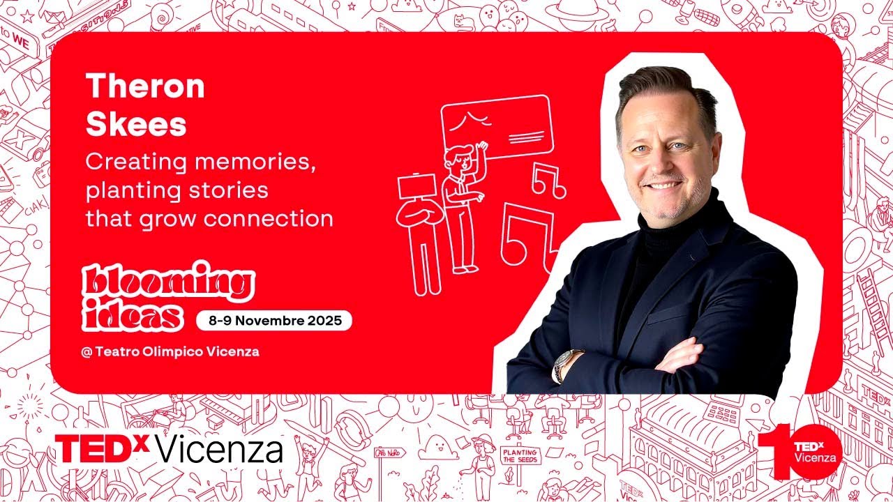 Creating memories, planting Stories that grow connection | Theron Skees | TEDxVicenza