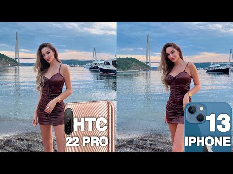 HTC Desire 22 Pro VS iPhone 13 Camera Test Comparison