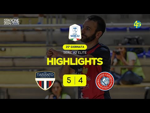 Taranto-Capurso 5-4 | HIGHLIGHTS | Serie A2 Élite 2024-25