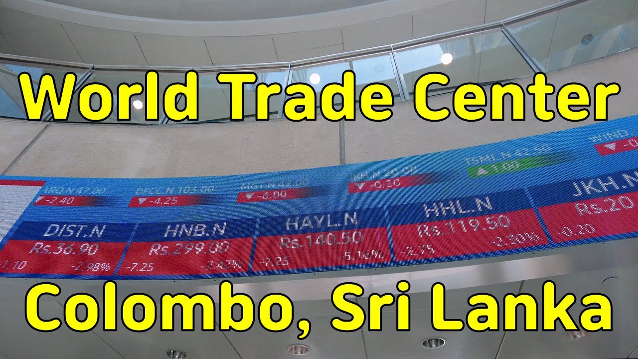Embark on a walking tour at World Trade Center Colombo.