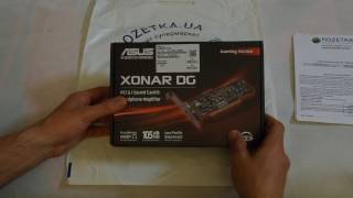 ASUS Xonar DG - відео 8