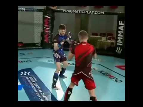 Giacomo Santoro (ITA)  vs Zoran Milic (SWE). IMMAF European championship Bucarest 2018