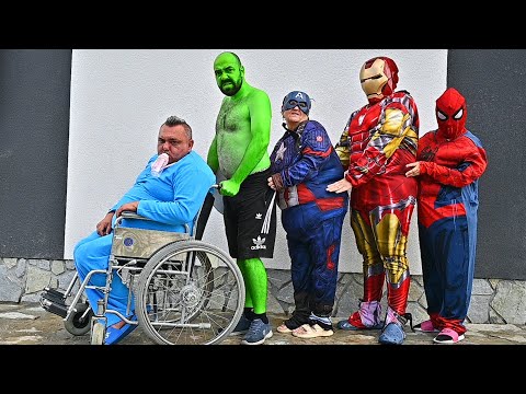 Man in Wheelchair Become Superheroes