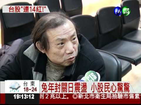 連續14年收紅! 兔年封關漲12點