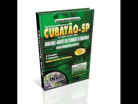 Apostila Cubatão 2014 / 2015 - Agente de Combate ás Endemias