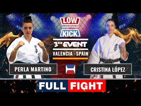 Perla Martino Vs Cristina López  |🦵LKC VALENCIA 3rd Event🦵 | *Full FIGHT* | 08- 02 - 2025