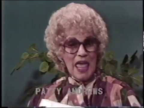 Patty Andrews, Morey Amsterdam--Rare TV Interview, Andrews Sisters