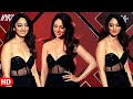 Uff ये बंदी Sandeepa Dhar Looks Mesmerizing In Black Plunging Neckline Outfit At NFBA 20