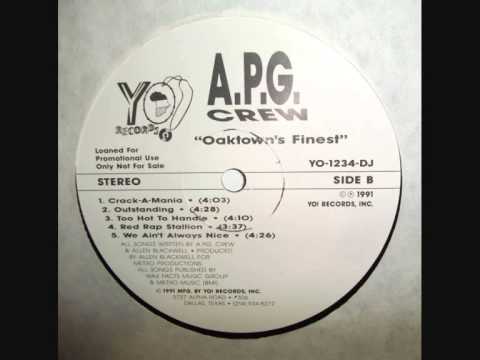 A.P.G. Crew - Red Rap Stallion (1991)