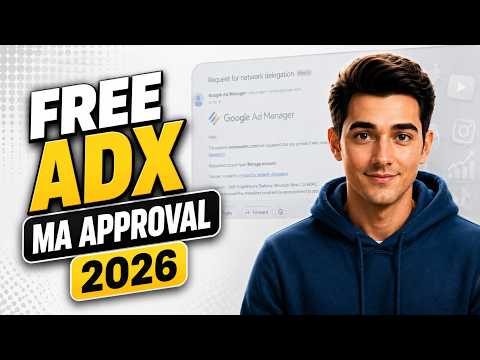 Free AdX MA Approval on Fresh Website 2026 Thumbnail
