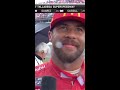 Bubba Wallace on his nerves: It takes a lot for me to get excited, I’m good! | #shorts | NASCAR