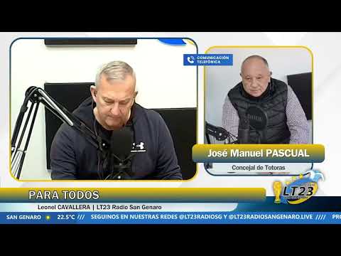 Entrevista al Concejal de Totoras, José Manuel Pascual en Para Todos