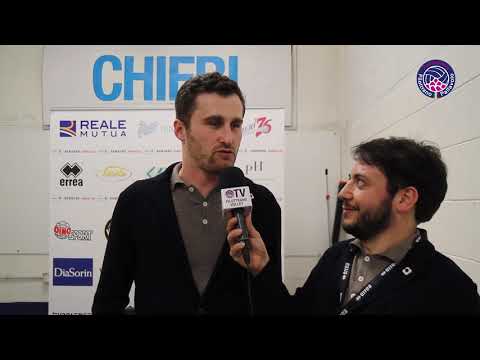 26a Giornata: Reale Mutua Fenera Chieri - Lardini Filottrano 3-0. Coach Filippo Schiavo