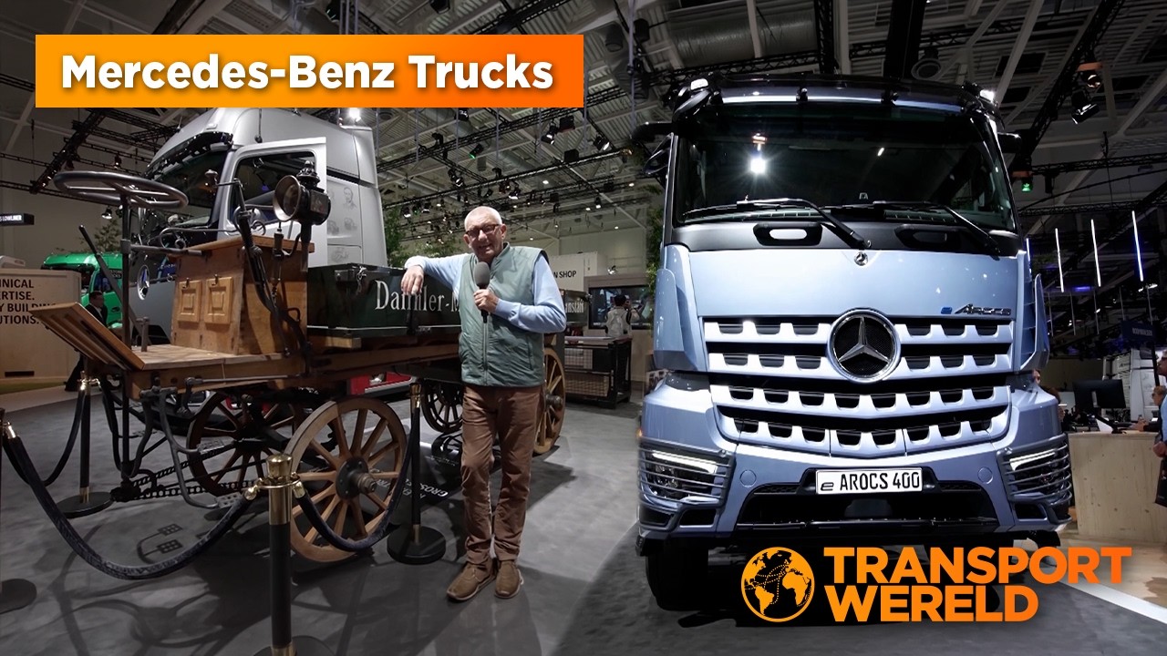 130 jaar Mercedes-Benz Trucks op de IAA; verleden, heden en toekomst