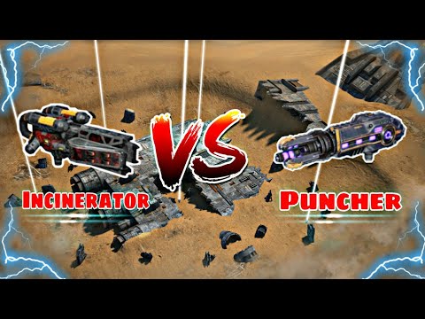 Puncher VS Incinerator Comparison in |War Robots|