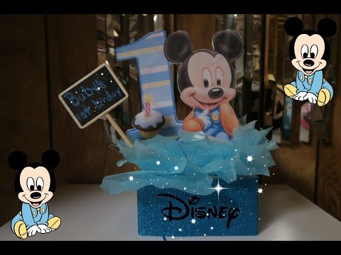 Baby Mickey Mouse Centerpiece