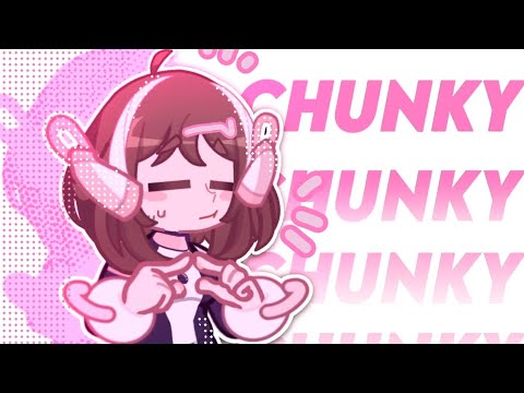 i like em chunky chunky meme//trend//mha/bnha/ochako uraraka 🩷🌸