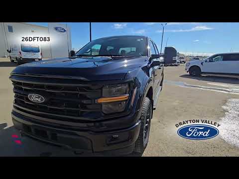 2026 Ford F-150 XLT in Blue for sale at Drayton Valley Ford in Drayton Valley, AB