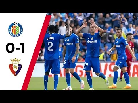 GETAFE CF 1 - 1 CA OSASUNA | HIGHLIGHTS LALIGA EA SPORTS