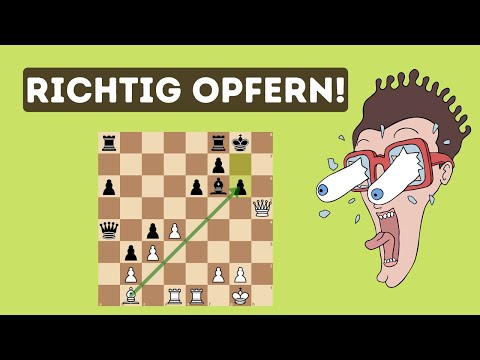 Wichtige Regel zum Opfern! | Londoner System gegen Caro-Kann | Lerne wie ich denke #24