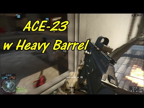 BF4 - Ace 23 w Heavy Barrel / Suprisingly not bad :D (Live Commentary) - Xbox One