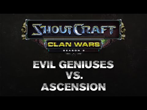 SHOUTCraft Clan Wars S2 - Evil Geniuses vs. Team Ascension
