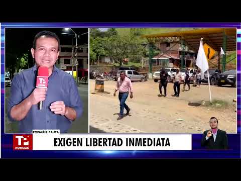 Organizaciones sociales exigen liberación inmediata de contratistas secuestrados en Cauca