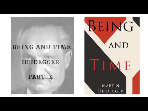 Martin Heidegger | Sein Und Zeit | Being And Time | Audio Book (Part 4 of 9)