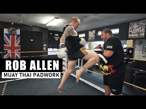 RAW ROUNDS - Rob Allen Muay Thai Pad Work | Siam Boxing