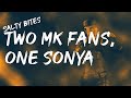 Two Mortal Kombat Fans One Sonya