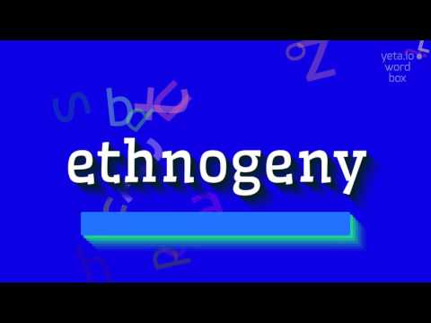 How to say "ethnogeny"! (High Quality Voices)
