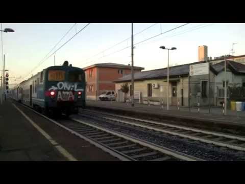 E464 006+5 2 piani+pilota piano ribassato 1965 - Milano Greco 27/11/2015