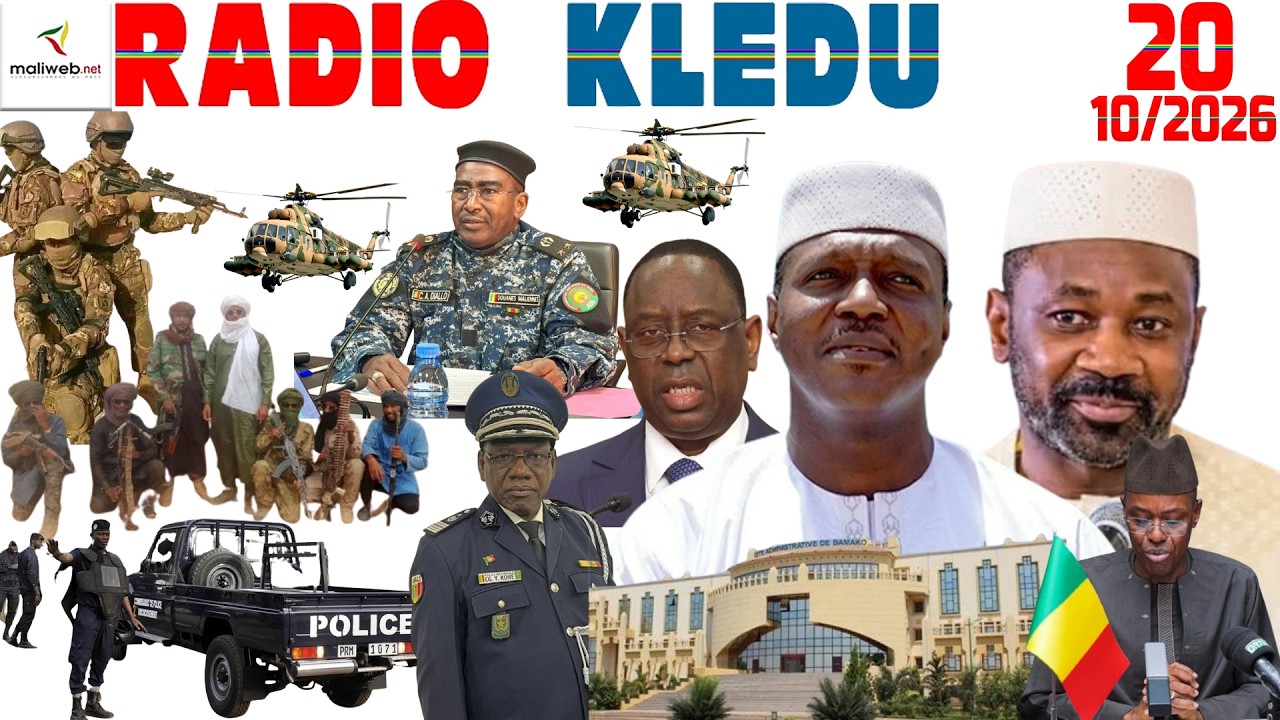 La Revue de Presse de la RADIO KLEDU du 20 Octobre 2026