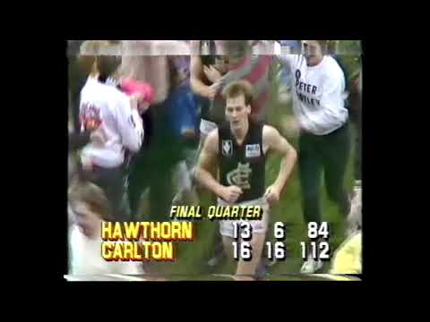 1986 Semi Final Post Game - Carlton vs Hawthorn at Waverley Park
