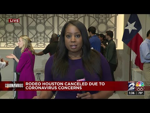 Details on decision to cancel Houston Livestock Show and Rodeo