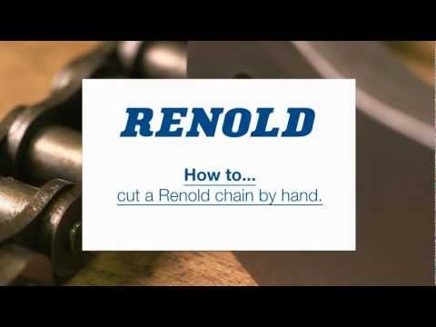 How to cut chain with a Renold Chain Pin Extractor