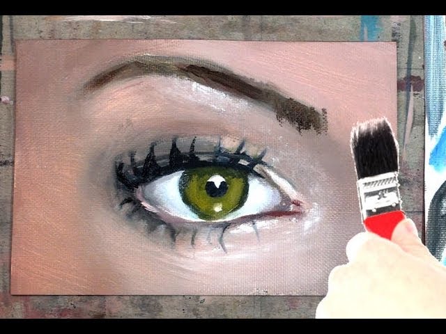 How to Paint an Eye Step by Step