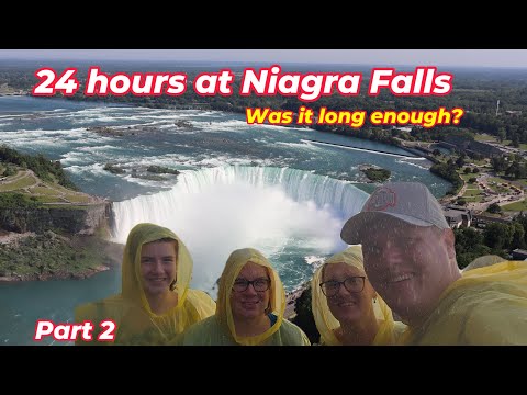 24 Hours at Niagara Falls 🌊 | Part 2 | was it long enough?