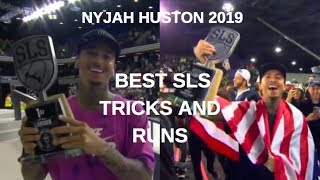 Nyjah Huston's Best SLS Tricks and Runs 2019