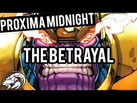 Proxima Midnight Uncollected Thanos Solo Take Down