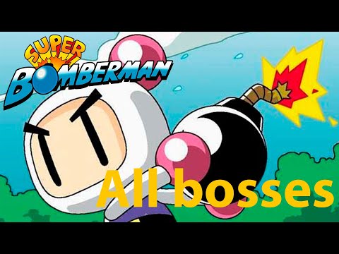 [SNES] - Super Bomberman 1,2,3,4,5 - All bosses
