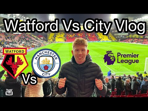BERNARDO SILVA MASTERCLASS AS CITY GO TOP!! | Watford vs City Vlog