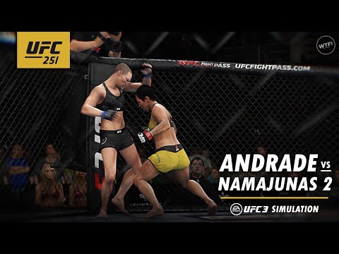 UFC 251 | Jessica Andrade vs Rose Namajunas 2 | Fight Simulation - EA Sports UFC 3