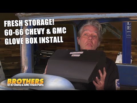 1960-66 Chevy & GMC Truck Glove Box/Compartment Removal and Install