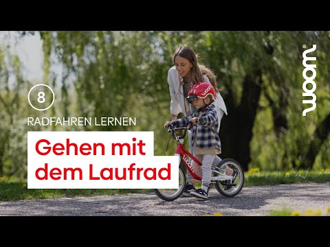 Radfahren lernen 8 von 16 | Mit dem Laufrad gehen