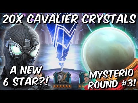 20x 6 Star Mysterio Featured Crystal Opening Round #3! - Marvel Contest of Champions