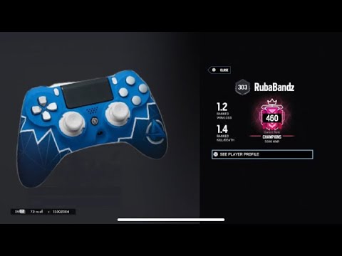 BEST PS5 Claw Controller Champion : Ranked Highlights - Rainbow Six Siege