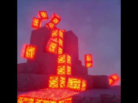 Самодельный Майнкрафт - Вулкан 1-3